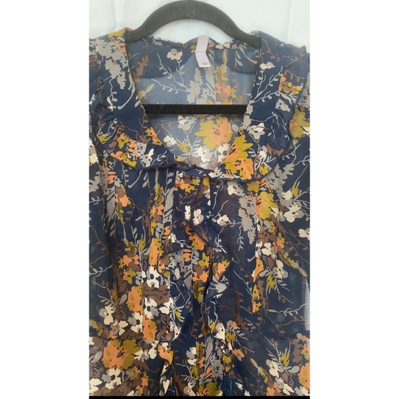 Ruffled Floral Dress- Size Medium - Picture 3 of 8